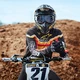 Motocross Jersey Alpinestars Techstar Quadro Black/Yellow/Tangerine 2022