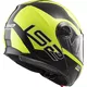 LS2 FF325 Strobe Zone Hi-Vis Yellow Black Motorradklapphelm