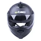 Flip-Up Motorcycle Helmet W-TEC NK-839 - Matt Black