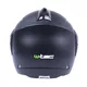 Flip-Up Motorcycle Helmet W-TEC NK-839 - Matt Black