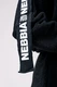 Női crop melegítőfelső Nebbia Rebel Hero 520 - fekete