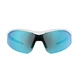 Bliz Prime sportliche Sonnenbrille - weiß-blau