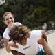 Férfi póló vízi sportokhoz Jobe Rashguard - kék