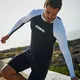 Pánské tričko pro vodní sporty Jobe Rashguard s dlouhým rukávem - černo-bílá