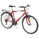 Bicykel DHS Life Joy 2613 - červená - červená
