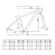 Hegyikerékpár KELLYS SPIDER 90 29" - modell 2022