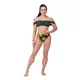 Magas derekú bikini alsó Nebbia Sporty Bottom 555 - Dzsungel Zöld