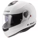 Flip-Up Motorcycle Helmet LS2 FF908 Strobe II Glossy White