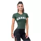 Damski T-shirt Nebbia Classic Hero 576 - Ciemny zielony - Ciemny zielony