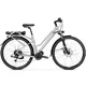 Kross Trans Hybrid 3.0 28" Damen Trekking Elektrofahrrad - Modell 2020 - silber-weiss