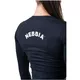 Women’s Long-Sleeved Crop Top Nebbia Sporty Hero 585 - Black