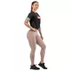 Women’s High-Waist Leggings Nebbia Lifting Effect Bubble Butt 587 - Cream