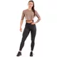 Women’s High-Waist Leggings Nebbia Lifting Effect Bubble Butt 587 - Cream