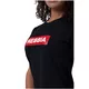 Koszulka damska T-shirt Nebbia Basic 592 - Czarny