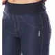 Damskie sportowe legginsy Jobe Discover Denim - Niebieski