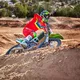 Motocross Pants Alpinestars Techstar Quadro Red/Fluo Yellow/Blue 2022