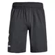 Men’s Shorts Under Armour Sportstyle Cotton Graphic Short - Blue Ink - Charcoal Medium Heather/White