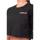 Női laza crop top Nebbia Minimalist Logo 600