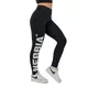 Fitness legíny s vysokým pásom Nebbia GLUTE CHECK 613 - Dark Blue - Black