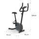 Klarfit Myon Cycle schwarz Heimtrainer