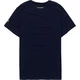 Men’s Sports T-Shirt MAMMUT Logo – Short Sleeve - Dark Blue with Green Logo