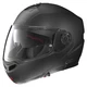 Motorcycle Helmet Nolan N104 Absolute Classic N-Com - Glossy Black - Flat Black