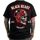 Tričko BLACK HEART Hatter - XL - čierna