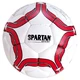 Futbalová lopta SPARTAN Club Junior veľ. 3 - čierna - červená