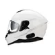 Motorcycle Helmet SENA Outride w/ Integrated Headset Glossy White - Glossy White