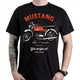 T-Shirt BLACK HEART Mustang - Black - Black