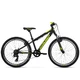 Juniorský bicykel Kross Dust JR 1.0 24" - model 2020 - čierno-limetková