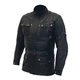 Férfi bőr motoros kabát SPARK Romp - fekete - fekete