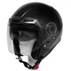 Motorcycle Helmet Cyber U 44 - White with Graphics - Black