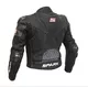 Men’s Leather Moto Jacket Spark ProComp - Black