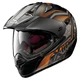 Motorcycle Helmet X-Lite X-551 GT Kalahari N-Com Flat Black-Orange - Black-Orange - Black-Orange