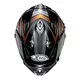 Moto prilba X-Lite X-551 GT Kalahari N-Com Flat Black-Orange