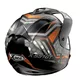 X-Lite X-551 GT Kalahari N-Com Flat Black-Orange Motorradhelm - schwarz-orange