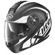 Moto prilba X-Lite X-1004 Nordhelle N-Com Flat Black-White - čierno-biela