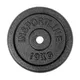 Cast Iron Weight Plate inSPORTline Castblack 10 kg 30 mm