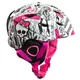 Kids Helmet Vision One MH Monster High - Black and Graphics - White Graphics