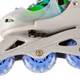 WORKER Torny LED – Kinder Inline-Skates Set 3in1 mit leuchtenden Rollen