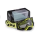 Motocross Goggles iMX Dust Graphic - Fluo Yellow-Black Matt