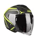 Moto přilba Lazer Tango Hexa - Black-Yellow-Matt - Black-Yellow-Matt