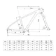Horské kolo KELLYS SPIDER X70 29" - model 2025 - Yellow