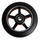 Spare wheel for scooter FOX PRO Raw 03 100 mm - Purple-Black - Black