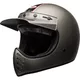 BELL Moto-3 Independent Matte Titanium Motorrad Helm