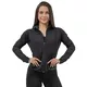 Bluza damska rozsuwana Nebbia INTENSE Warm-Up 833 - Black/Gold - Czarny