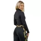Bluza damska rozsuwana Nebbia INTENSE Warm-Up 833 - Black/Gold