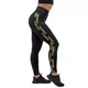 Női magas derekú leggings Nebbia INTENSE Iconic 834 - fekete - fekete/arany