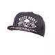 Snapback Hat BLACK HEART Flag Trucker - Black - Black